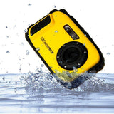 Hot 2.7inch LCD Anti-shake Cameras 16MP Digital Camera Underwater 10m Waterproof Camera+ 8 T Zoom Video Camcorde