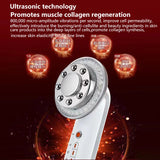 EMS RF Ultrasound Cavitation LED Light Therapy Ions Roller Body Slimming Massager Fat Burner Removal Cellulite Facial Lifting