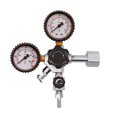 Dual Gauge CO2 Regulator with 1/4"Hose Barb