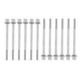 12x Engine Cylinder Head Bolt 11095AA123 Engine Cylinder Head Bolt Kit Replace Parts