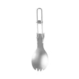 Outdoor Folding Camping Fork Spoon Spork Outdoor Spork Spoon Dinnerware Tool Portable Travel Camping Picnic Tableware Tools
