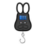 Portable 50Kg 10g Hanging Scale Digital Scale LCD Blue BackLight Electronic Fishing Weights Pocket Scale Luggage Scales