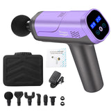 LCD Display Massage Gun Deep Muscle Massager Muscle Pain Body Neck Massage Exercising Relaxation Slimming Shaping Pain Relief