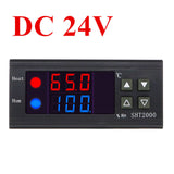 SHT2000 Temperature Humidity Controller Home Fridge Incubator Thermostat Humidistat Thermometer Hygrometer DC 12V 24V AC 220V