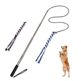 Pets Toys Interactive Dog Toys Extendable Flirt Pole Funny Chasing Tail Teaser And Exerciser For Pets Dogs Interactive Toys