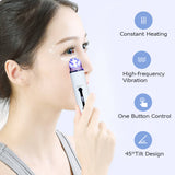 EMS Eye Massage Pen LED Photon Radio Frequency Vibration Heating Anti Aging Eye Care Anti Wrinkles Beauty Home Mesotherapy