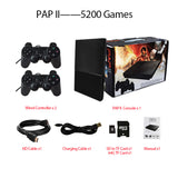 NewZUIDID XPro Video Game Console PS1 HD TV Game 64Bit Classic Family Retro Games X Pro Box PAP II Video Game Player 5200 Games