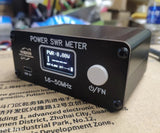 Mini QRP 150W 1.6-50MHz SWR HF Short Wave Standing Wave Meter SWR Power Meter FM/AM/CW/SSB