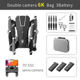 Drone Professional Aerial Photography 6K 4K Ultra HD Dual Camera 5G Wifi FPV Gps Height Maintain Headless Mode RC Quadcopter