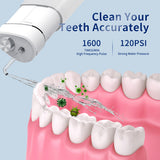 200ml Electric Water Flosser Oral Irrigator Portable Dental Water Jet Rechargeable Teeth Cleaner 3 Modes Cordless Irrigator