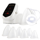6 Cups Breast Massager Vacuum Therapy Breast Enlargement Pump Machine Hip Lifting Enhancer Body Shaping Cupping Beauty Device