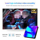 Android 10.0 Smart TV Box Android 10 MAX 4GB RAM 128GB ROM RK3318 BT4.0 TVBOX 5G Dual Wifi Media Player Youtube 4K Set Top Box
