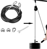 Cable Machine Attachments Tricep Rope Gym Lat Pull Down Rope Pully Gym Fitness Equipment Weight Lifting Workout Accessories