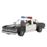MOC Car Die Hard 1979 City Car Impalas Polices Car Building Blocks High-tech Bricks Model DIY Toys For Birthday Gifts 263pcs
