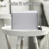Home Mini Karaoke Speaker Kit Wireless Bluetooth-compatible Dual Microphone Speaker Small Audio Ktv Set