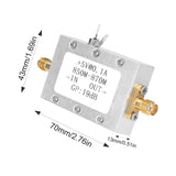 Low Noise 19dB High Gain Radio-Frequency Signal  Amplifier Ham Radio Module with 850-870MHz Working Frequency
