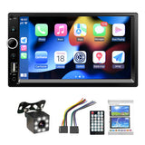 2 Din Stereo Receiver Carplay Gps Car Radio FM Audio Bluetooth 7" Autoradio MP5 Video Player For Universal USB TF FM Receiver
