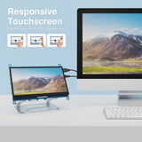 7 Inch Touch Screen Monitor Panel hdmi raspberry display LCD DIY capacitive Touch HDMI Display 1024x600 Portable HD Display