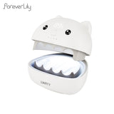 Enclosed Fast Drying Nail Lamp No light Leakage Sealed Nail Dryer No Black Hand Finger Clip Design LED UV Gel Polish Curing Lamp