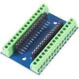 Nano Terminal Adapter Shield Expansion Board Compatible with Arduino Nano V3.0 AVR ATMEGA328P-AU Module