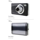 Car DVR HD 4 Inch Dual Lens Image 1080P Hidden Wide Angle Driving Recorder Dash Cam IPS Dual Lens Support Reversing Dual Cam