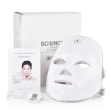 7 Colors Light Therapy Facial Mask Touch Electric LED Photon Skin Rejuvenation Acne Freckle Removal Anti Wrinkle Skincare Beauty