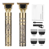 LCD Hair Trimmer For Men USB Rechargeable Hair Clipper Electric Shaver Professional Barber Beard Trimmer Hair Cutting Machine
