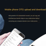 MP3 Player Bluetooth 5.0 Car Portable Walkman Player Full Touch Screen HiFi Lossless MP3 Music Player Supports SD Card