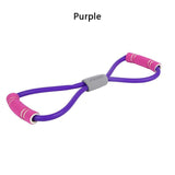 5 Levels Resistance Bands With Handles Yoga Pull Rope Elastic Fitness Exercise Tube Band For Home Workouts Strength Training
