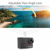 AKASO V50 Elite 4K/60fps Touch Screen WiFi Action Camera Voice Control EIS 40m Waterproof Camera Sports Camera with Helmet