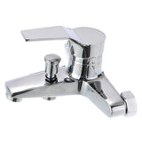 Chrome Zinc Alloy Bathroom Basin Mixer Faucet Sink Tap Wall Mounted Hot &amp; Cold Water Mixer High Quality Faucet