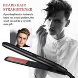 Electric Hair Straightener, Straight Roll Dual-use Splint, Tourmaline Ceramic Perm Device,   Curling Straight Iron Plastic&Metal