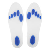 Transparent Silicone Sports Foot Pads Shock Absorption Insole Pain Relief Flat Feet Correction Foot PadS/M/L (42‑44)