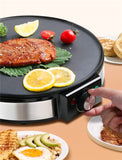 30cm Diameter Electric Crepe Maker Household Non-stick Baking Pan Home Appliance Pancake Baker Machine 220V