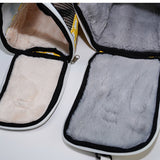 Warm Pet Bird Bag Lightweight Plush Parrot Cage Portable Folding Backpack Hamster Bag for Small Animals Accessorie Bird Supplies