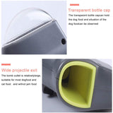 Dog Food Feeder Food Catapult Puppy Dog Cat Treat Snack Launcher Toy Dispenser Handheld Gun Interactive IQ Training Puppy Toys