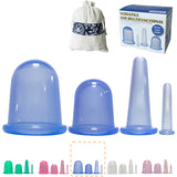 MERALL Silicone Suction Cups Set Body Face Massage Anti Cellulite Vacuum Cans Acupunture Massager Vacuum Suction Therapy Cupping