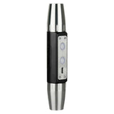 USB/Battery UV 365nm+395nm+Yellow+White LED Flashlight Inspect Torch for Gem Jade Jewelry 304 Stainless Steel Aluminum Alloy