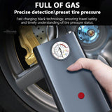 Electric Car Air Compressor For Car Motorcycles Bicycle Boat Ball Portable Wireless Tyre Inflator Bicycle Air Injector Air Pump