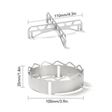 Camping Gas Stove Windshield Outdoor Camping Stainless Steel Windproof Bracket Picnic Cooking Supply
