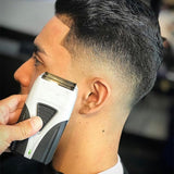 Rechargeable barber shop powerful electric shaver for men beard foil shaving machine stubble electric razor finishing tool fade