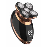 Wet dry electric shaver for men beard hair trimmer electric razor rechargeable bald shaving machine LCD display grooming kit