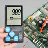 Digital Multimeter Tester TRMS 6000 Counts Auto-Ranging Voltmeter w/ NCV for AC/DC Voltage Test Capacitance Resistance