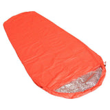 Camping Thermal Insulation Sleeping Bag On For Outdoor Hiking Camping Adventure Emergency Rescue Blanket Double Sleepy Bag Adult