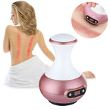 Electric Cupping Massager  Therapy Apparatus Red light heating Gua Sha Scraping Device Detoxification Fat Burning Apparatus