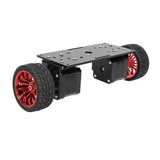 Double-Wheeled Drive Alloy Smart Robot Car Chassis  DC Motor DIY