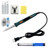 Adjustable 120W LCD Digital Soldering Gun Welding Tools with Fast Heating Ceramic Heater Temperature Electric Soldering Iron Set