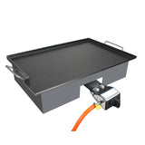 Commercial Teppanyaki Takoyaki Kitchen Cooking Non-Stick Coated Pan Household Coal Gas Grilled Cold Noodle Special Equipment