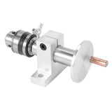Live Lathe Center Head With Chuck Diy Accessories For Mini Lathe Machine Revolving Centre Woodworking Tool