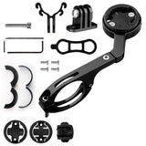 1 Set Bicycle Computer Mount Adjustable Bike Stem Extension Holder Handlebar Mount for Garmin Edge Sports Camera